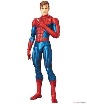 Mafex 075 Spider-Man Figur - Comic Ver. - Marvel 