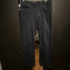 PAIGE FEDERAL THE SLIM Straight COLOR:INKWELL STRETCH DENIM MEN JEANS SZ 34