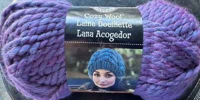 Loops And Threads Cozy Wool, Velvet Yarn, Lot Of 4 Skeins, NEW