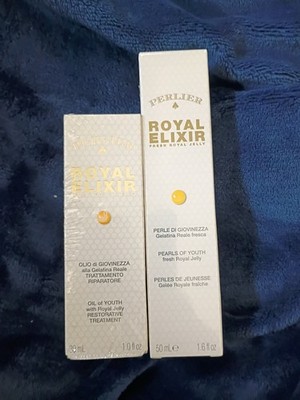 2 Perlier Royal Elixir Pearls of Youth & Oil Of Youth Fresh Royal Jelly 30/50ml