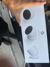 Sealed New Google Nest Cam 3 Pack Indoor/Outdoor Wireless Security Cameras