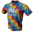*Top Bowling* Autism Awareness – Motiv Bowling Jersey Size S-5Xl