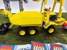 LEGO City Street Sweeper 7242 Construction Site 7243 Digger 7248 Set W/Manuals