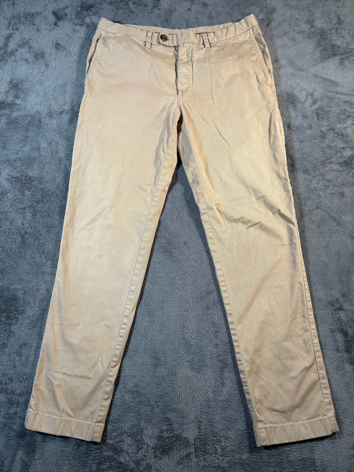 Pantalones Brooks Brothers Rojo Polar Para Hombre 34x32 Elastizados Chinos Informales Clásicos