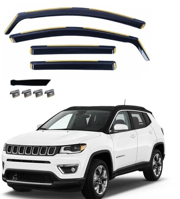 Déflecteurs de Vent Pluie d'Air Pour Toyota RAV 4 IV 2013-2019 / 4Pcs - Photo 1/4