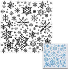 Christmas Snow Clear Stamps for Card Making Decoration and Scrapbooking Supplies