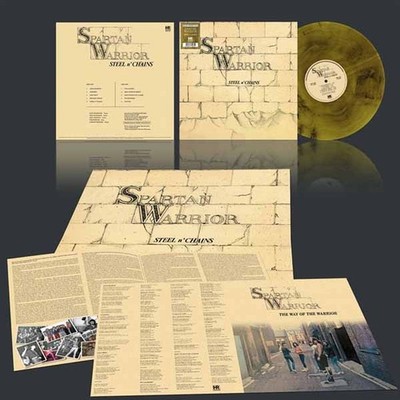 Spartan Warrior - Steel N' Chains Galaxy Effect Vinyl  (1983 - EU - Reissue)