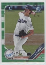 2019 Bowman Draft Chrome Green Refractor 72/99 Jimmy Lewis #BDC-132 0w38