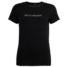 Image of Emporio Armani Ladies, Crew Neck - Essential Cotton, Regular Fit, Logo