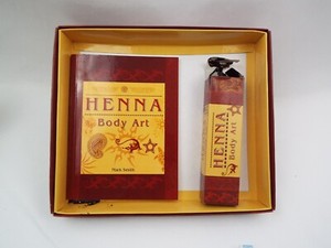 Henna Body Art Book by Mark Smith 64 pages 30 designs Instruction Ready Mixed