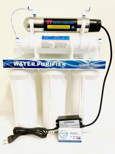 Trinkwasseraufbereiter 5 STUFEN Lampenaufbereiter 6 Watt mit Wasserhahn - Bild 2 von 7