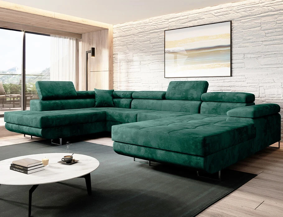 CORNER SOFA BED