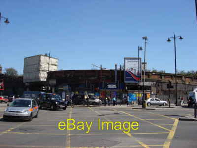 Foto 6x4 Bishopsgate Güterhof, Hauptstraßeneinfahrt auf Shoreditch High S c2007