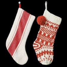 HEARTH  HAND with MAGNOLIA / CHRISTMAS STOCKING COLLECTION / YOUR CHOICE 