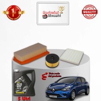 Kit Wartung 3 Filter Und ÖL Renault Clio IV 1.2 TCE 87KW 118CV Ab 2016