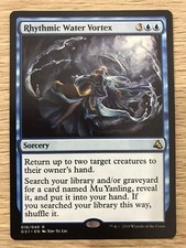 Rhythmic Water Vortex MTG Magic the Gathering Card NM Mint Global Series GS1
