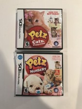 Nintendo DS Petz Nursery & Petz Catz Playground Nintendo DS games  
