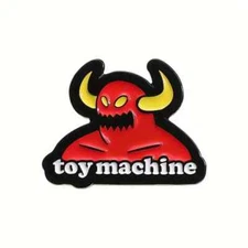 Toy Machine Monster Skateboard Decks Enamel Pin Hat Backpack Badge Brooch Lapel