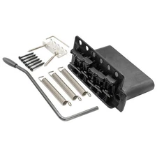 Wilkinson WVC-SB Black 54mm Vintage Guitar ST Tremolo Bridge Steel Saddles Block