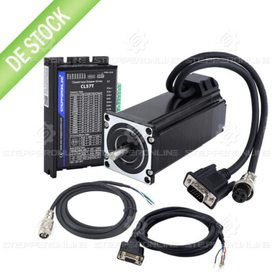 STEPPERONLINE 1 Achse Closed Loop Schrittmotor Kit 3Nm Nema 23 Stepper & Treiber