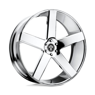 DUB S115 BALLER Chrome Plated Rim: 22x9, 5x115, 15mm, S115229090+15