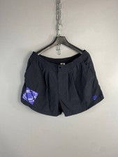 Vintage 90 s Nike Challenge Swoosh logo Court Tennis Shorts Nylon 80s Rare Sz XL
