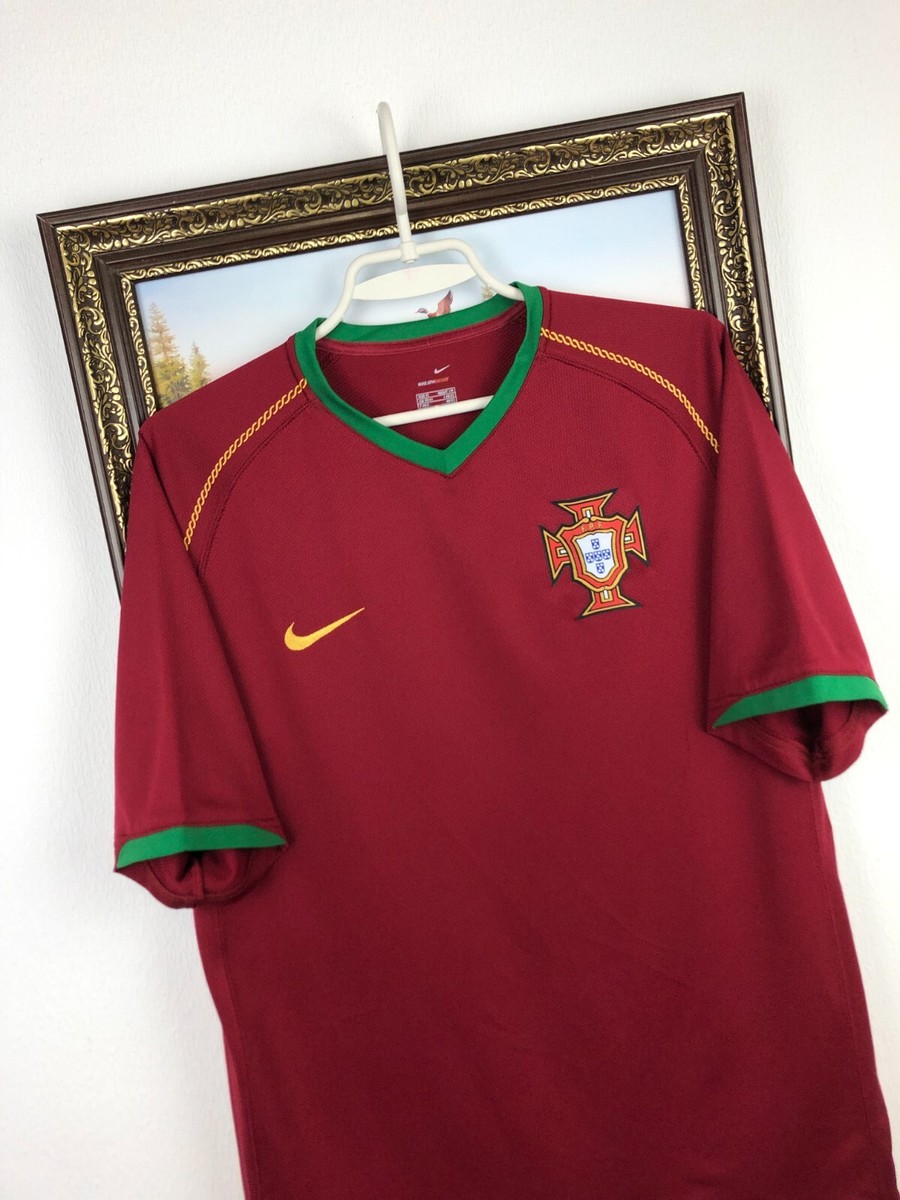 Portugal Home football shirt 2006 Soccer Nike Jersey Mens Trikot