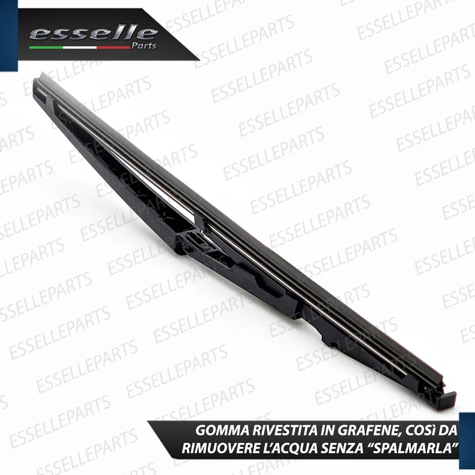 KIT SPAZZOLA TERGICRISTALLO LANCIA MUSA POSTERIORE TERGI LUNOTTO GRAFENE - Immagine 4 di 4