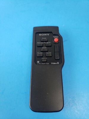 ソニー　RMT-708 Sony VTR RMT-708 Video 8 Remote Control Handycam CCD-TRV57 Genuine