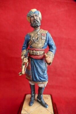 ANCIENNE STATUE DE jesus christ sacré cœur en plâtre la tête a été recoller EUR 30,00 - FR
