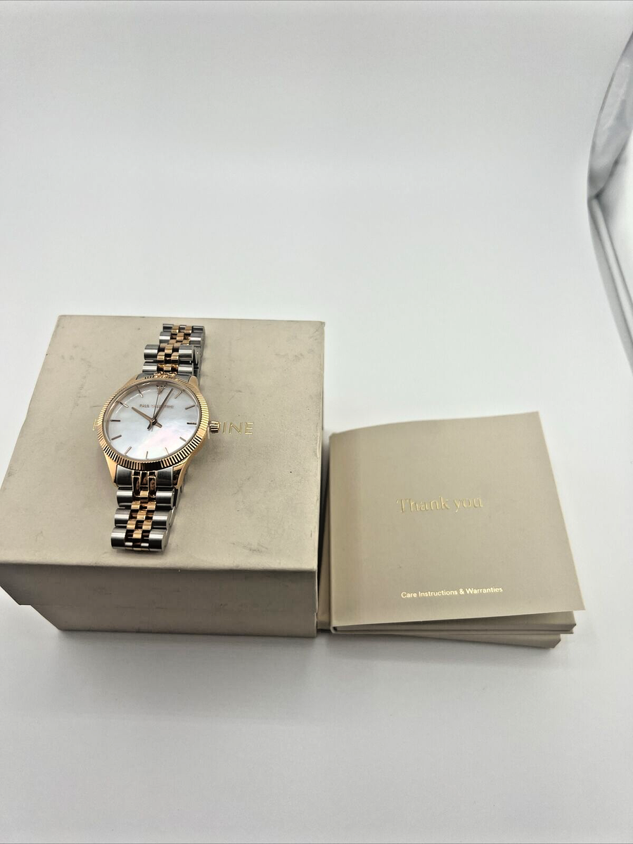 Iconia Gold Silver Uhr Silber Gold Damen Valentine Iconia Gold Uhr