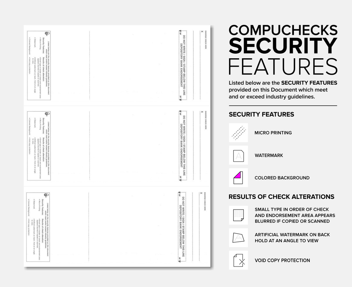 Blank Checks For Printing