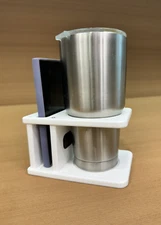 Marine Beverage Cup Holder for Cup & Phone King StarBoard Suction Cup Mounted