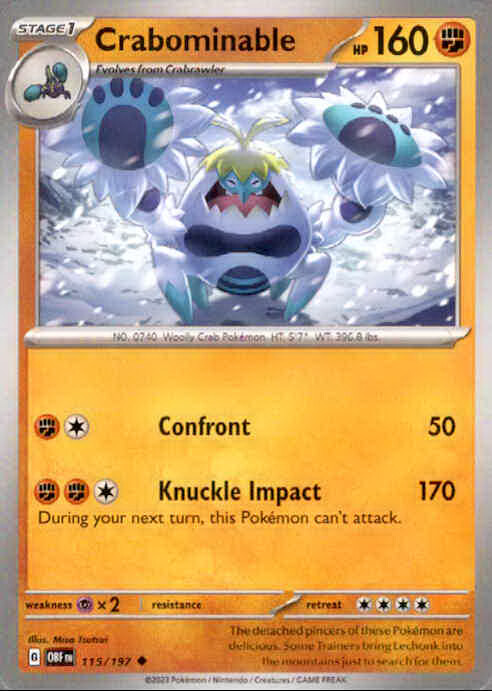 NM-MINT POKEMON COMPLETE YOUR SET SCARLET & VIOLET OBSIDIAN FLAMES U- PICK EX FA - Picture 29 of 37