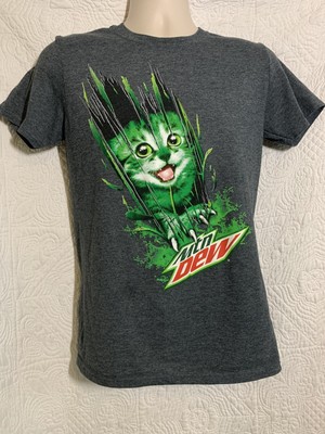 mountain dew cat shirt
