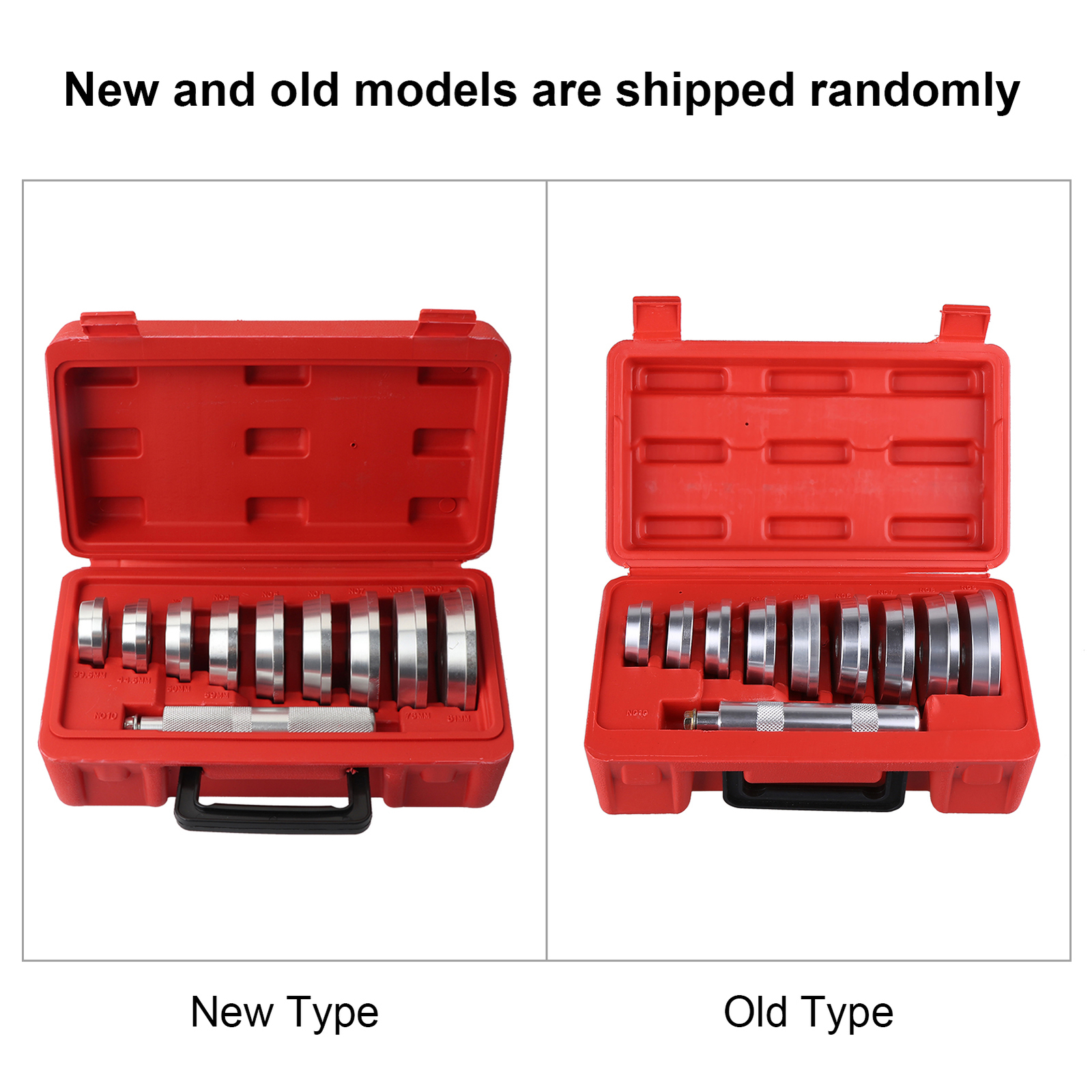 10Pcs Wheel Aluminium Bearing Race Seal Driver Set Garage Tool