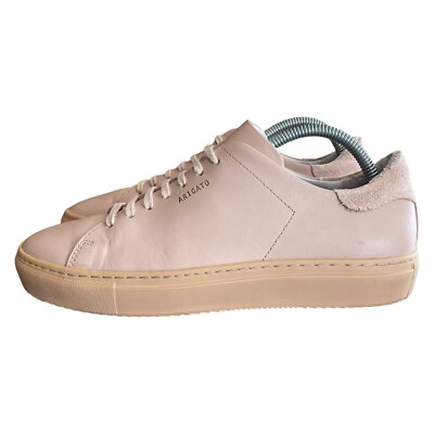 AXEL ARIGATO Clean 90 Leather Cupsole Pale Nude Pink Trainers