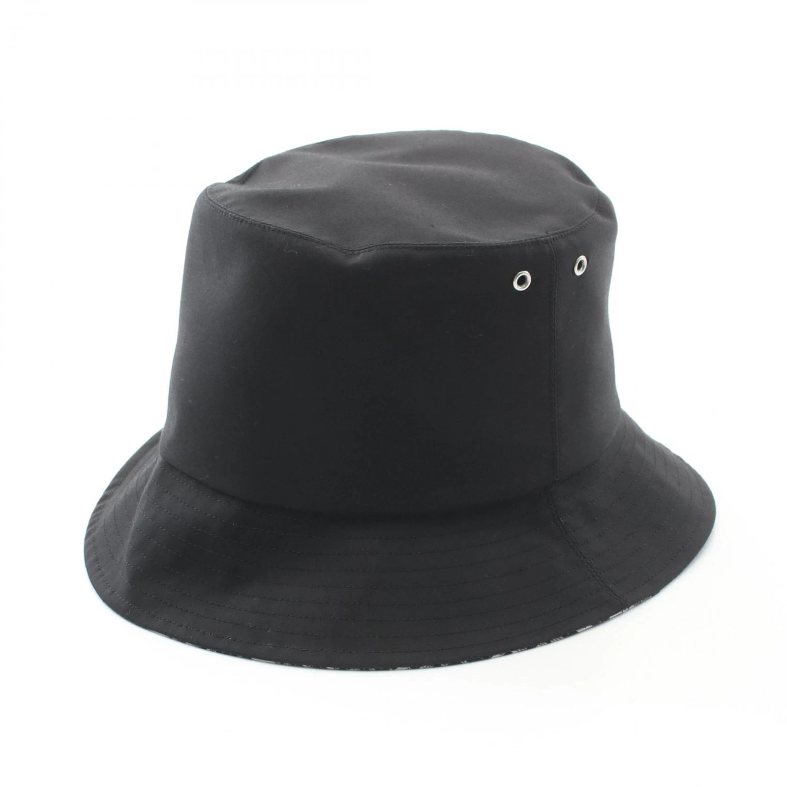 Christian Dior TEDDY D Bob Chapeau Oblique Réversible #58 95TDD923A130 Polyester BK