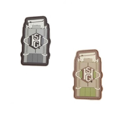 HSGI High Speed Gear Morale PVC Patch - TACO - Green or Urban Grey - NEW