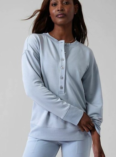 Athleta Womens Balance Henley 