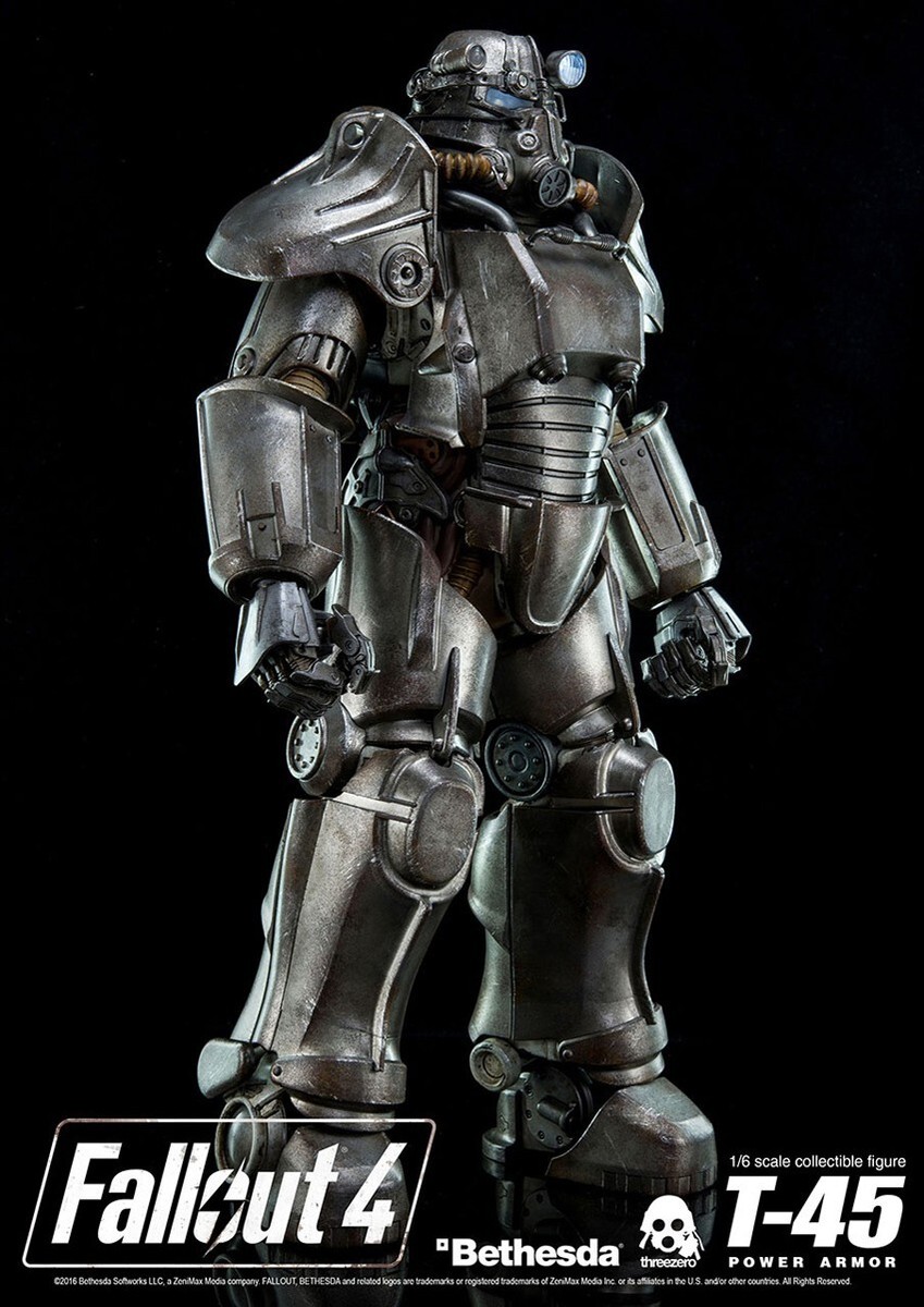 ThreeZero 3A 1/6 Scale Fallout Power Armor T-45 - Original Color
