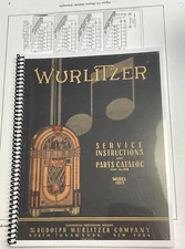 *NEW* Wurlitzer Model 1015 Complete Service & Parts Manual! ENLARGED SCHEMATICS!
