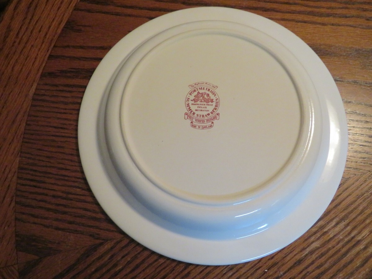 1 VINTAGE PORTMEIRION SUMMER STRAWBERRIES 10 5/8