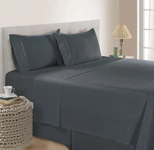 100% Tencel Eucalyptus Lyocell Sheets Queen 4pc Set Ultra Soft Cooling & Natural