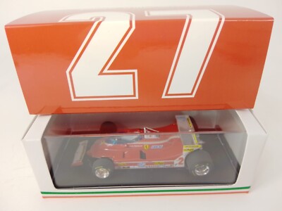 Brumm Ferrari 312 T5 #2 Gilles Villeneuve Gp Monaco 1980 1/43 R577 2022