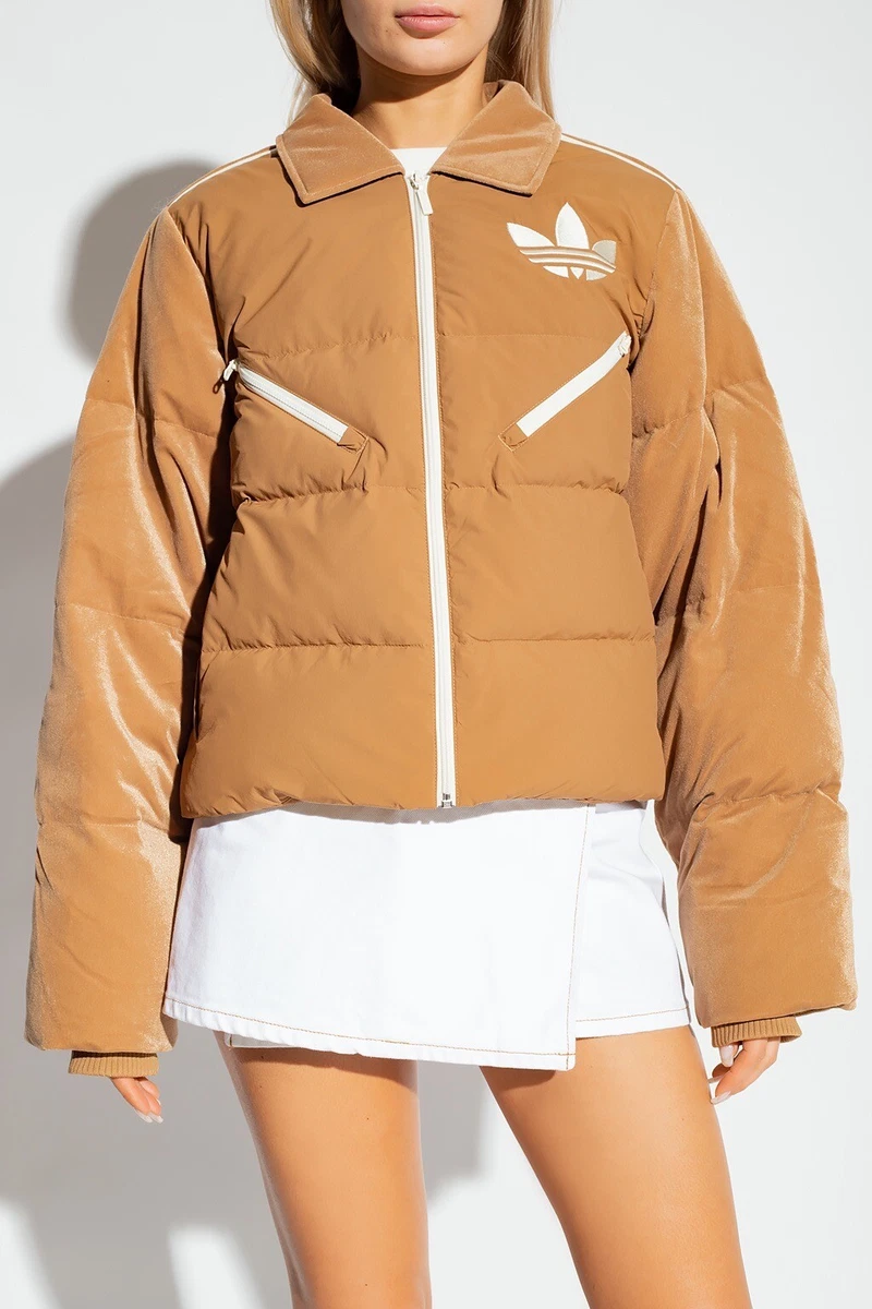 Adidas originals womens cropped puffer best sale jacket