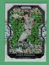 2021 PANINI PRIZM CHRIS PADDACK WHITE DONUT CIRCLE PARALLEL 2/5 PADRES