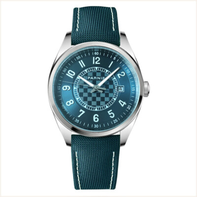 Parnis 40mm Sapphire 5 ATM Miyota Automatic Men Boys Pilot Watch Stainless Case