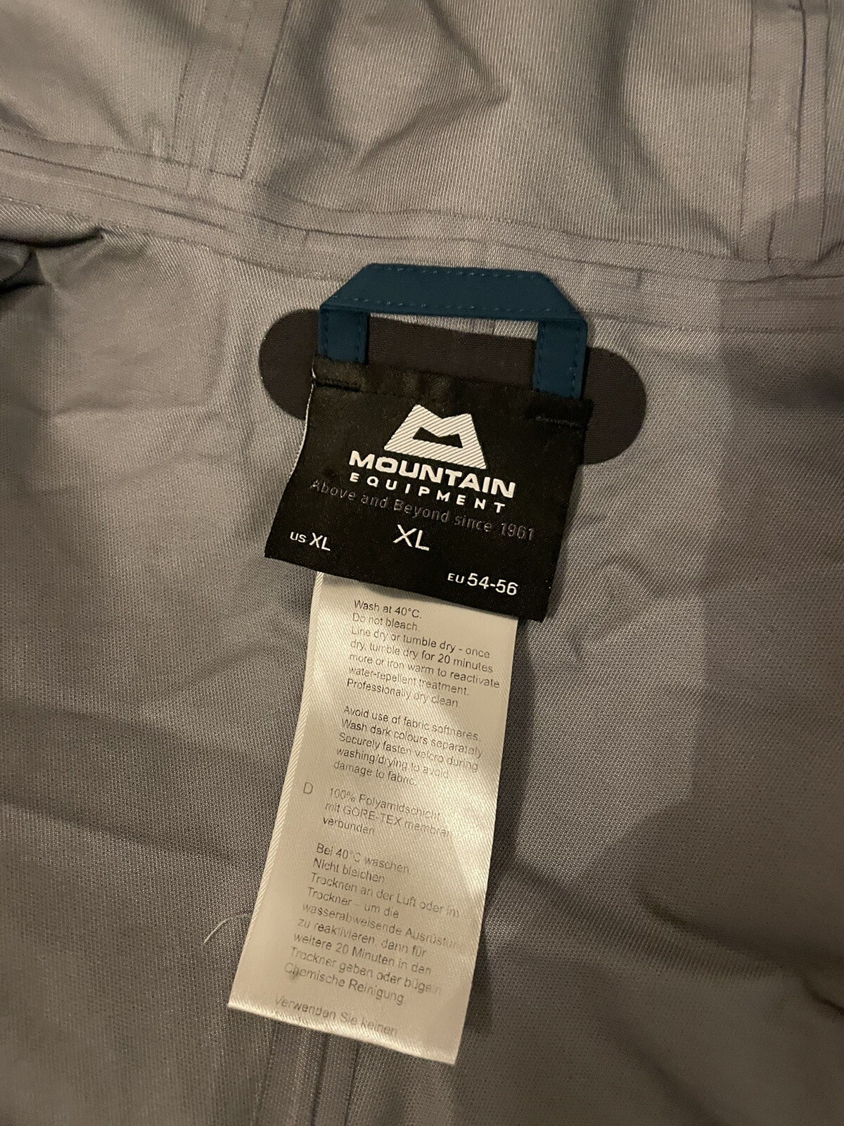 Mountain Equipment Quarrel Goretex jacket. Green mens Size XL eBay