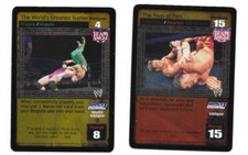 WWE RAW DEAL - 2 Team Angle Cards *FREE SHIPPING* FOIL ULTRA RARE